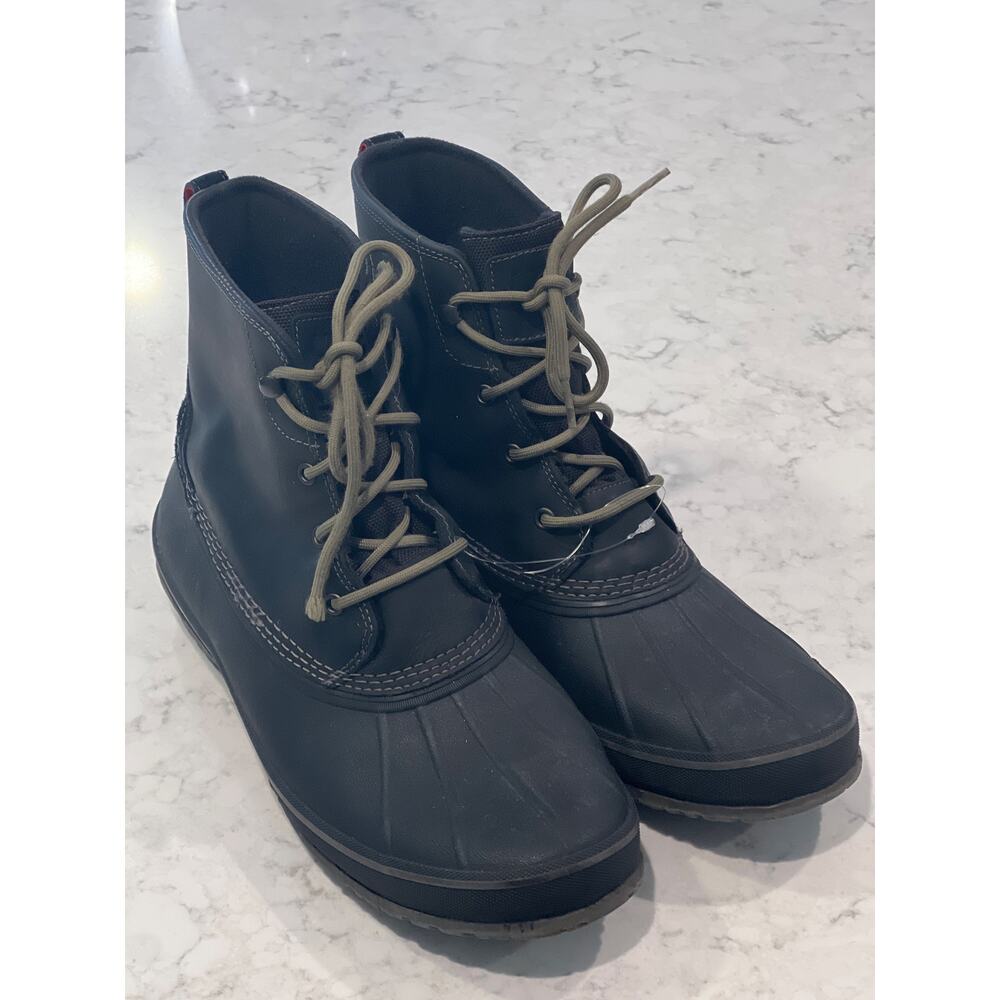 Ugg Men’s Zetik Gorpcore Lace Up Duck Waterproof Winter Snow Boots Size 14 Black